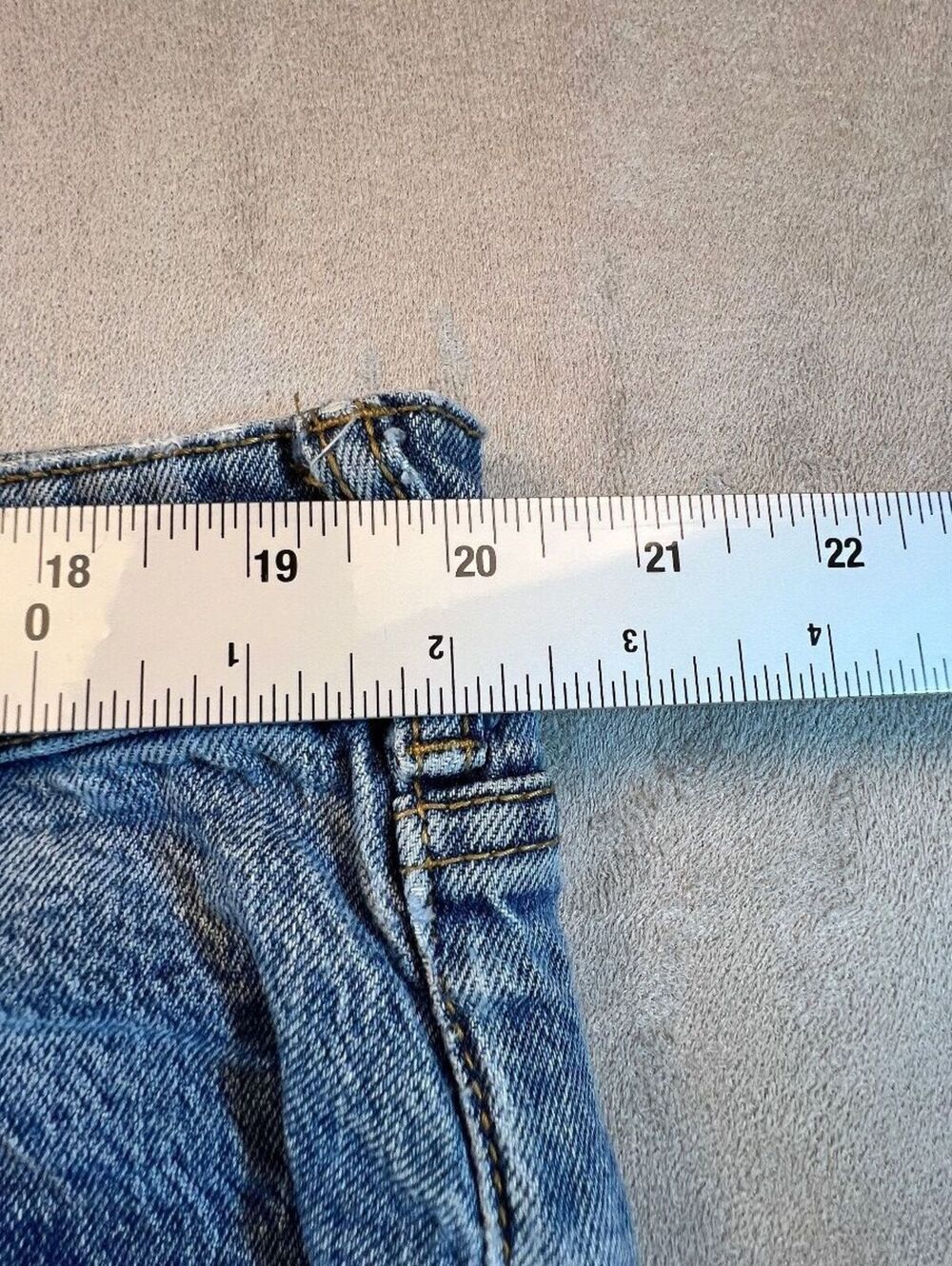 Pilcro Anthropologie Jeans Womens 20W Wide Leg Cropped Distressed Ripped Denim - Picture 5 of 11